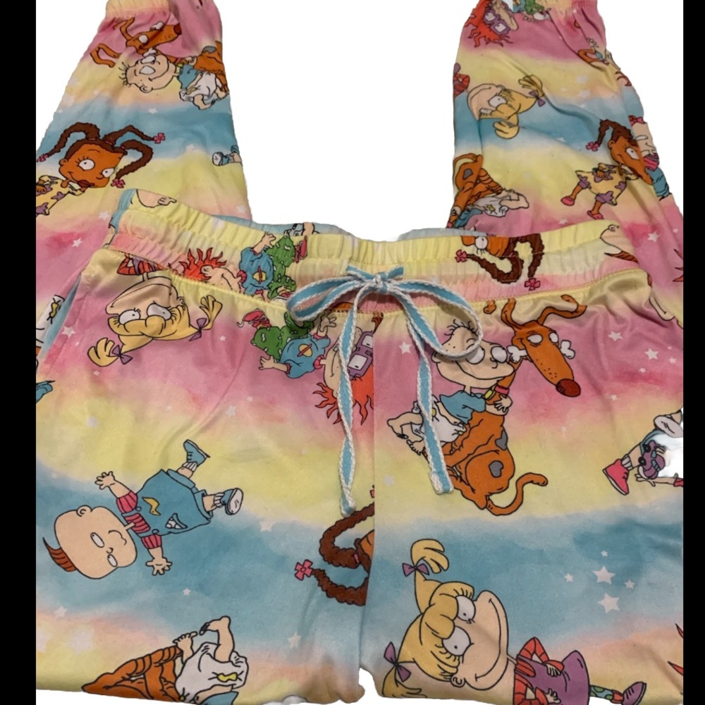 Nickelodeon WOMENS PJ Bottoms/Lounge Pants Rug Rats Small 4/6 Super Soft